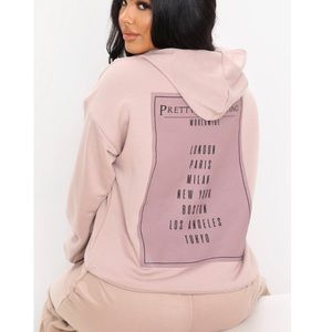 Stone Oversized Hoodie PLT